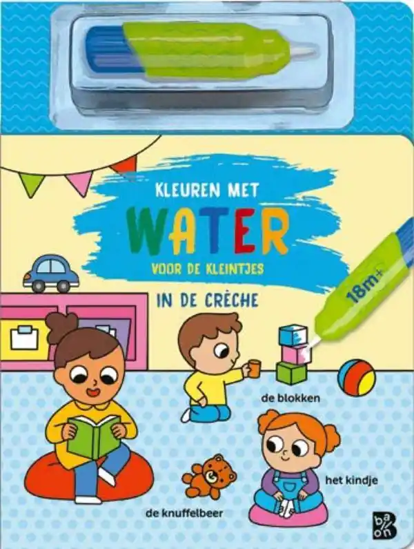 Korting Kleuren met water voor de kleintjes: In de crèche / Druk 1