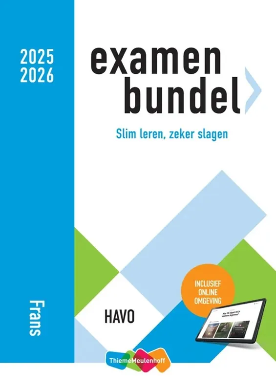 Fabrieksprijs Examenbundel Frans 2025/2026 HAVO