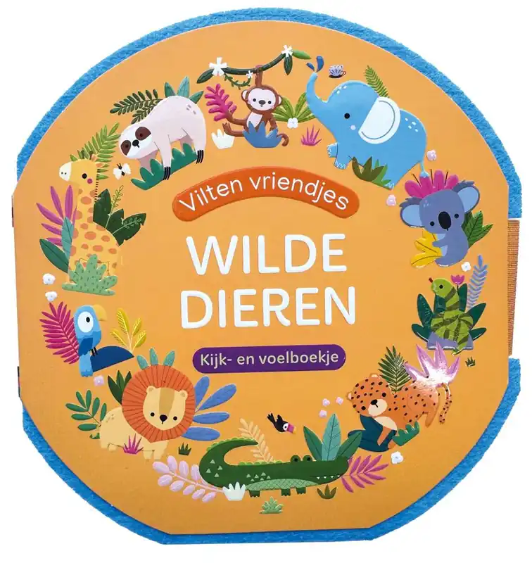 Hoge Kwaliteit Vilten vriendjes - Wilde dieren / Druk 1