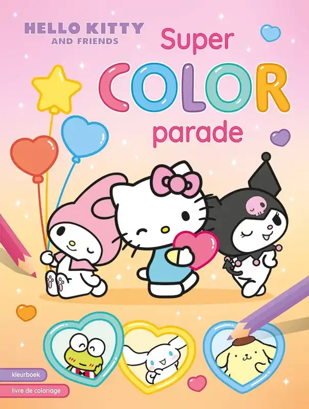 Hello Kitty and Friends Super Color Parade / Druk 1 Alleen Vandaag