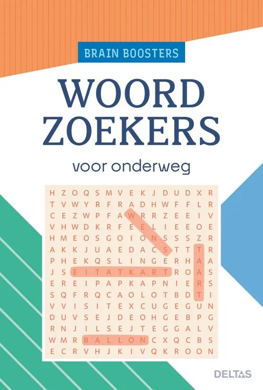 Brain Boosters - Woordzoekers voor onderweg / Druk 1 Direct Verzonden