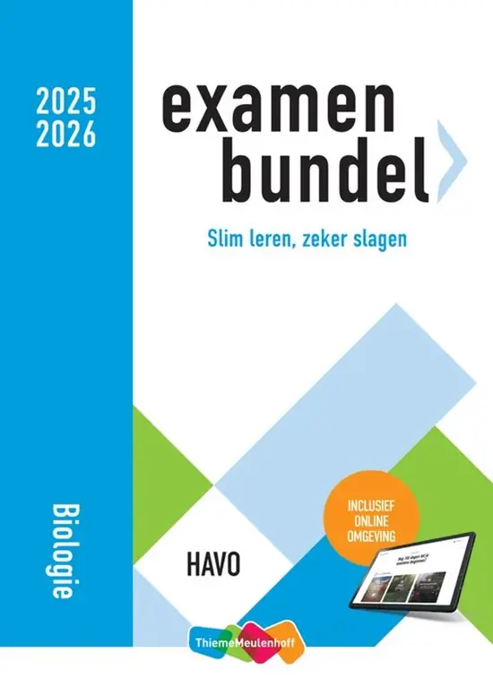Koop Online Voordeelpakket Biologie 2025/2026 HAVO