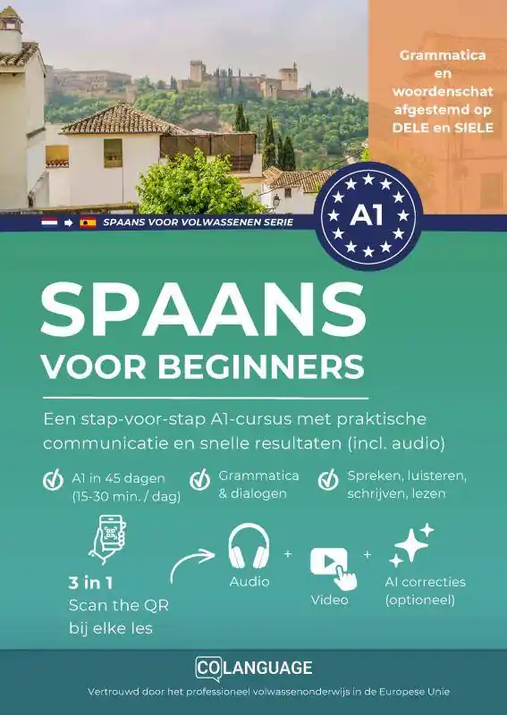 Spaans leren voor beginners – Complete A1-cursus / Druk 1 Flitsaanbieding