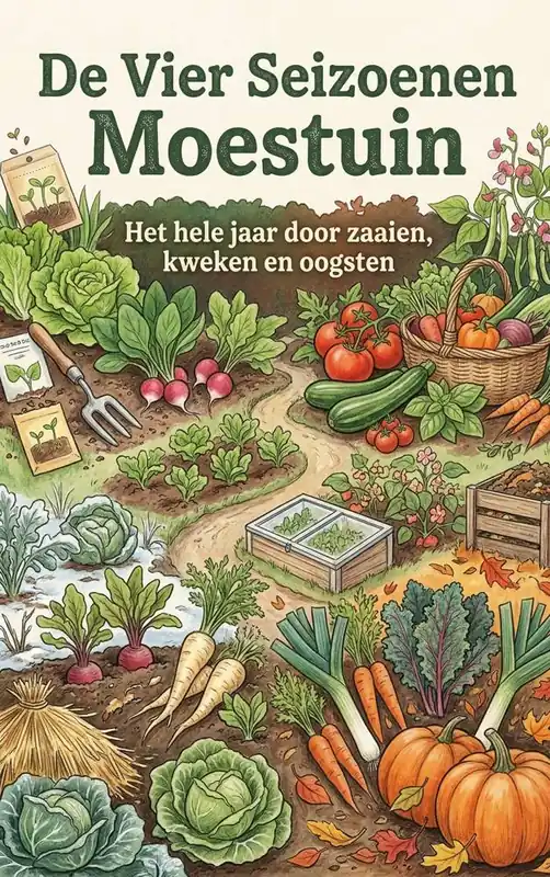 Premium De Vier Seizoenen Moestuin / Druk 1