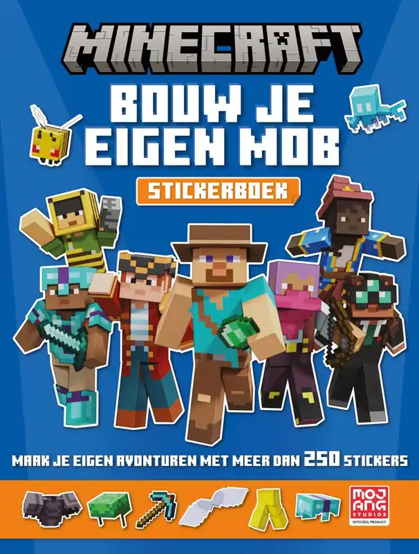 Meest Verkocht Minecraft: Bouw je eigen mob-stickerboek / Druk 1
