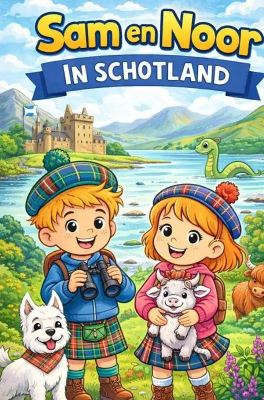 Sam en Noor in Schotland / Druk 1 Tijdelijk Beschikbaar