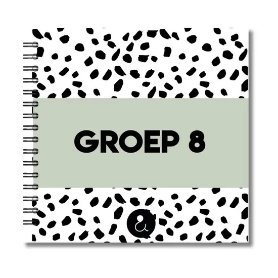 Groep 8 Invulboek - Dots Groen Goedkoop