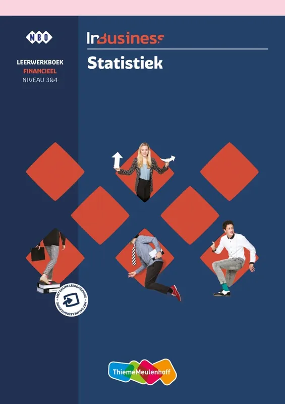 InBusiness Financieel Statistiek, Leerwerkboek + basislicentie Koopje