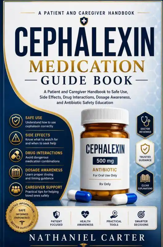 Premium Cephalexin Medication Guide Book / 1st Edition