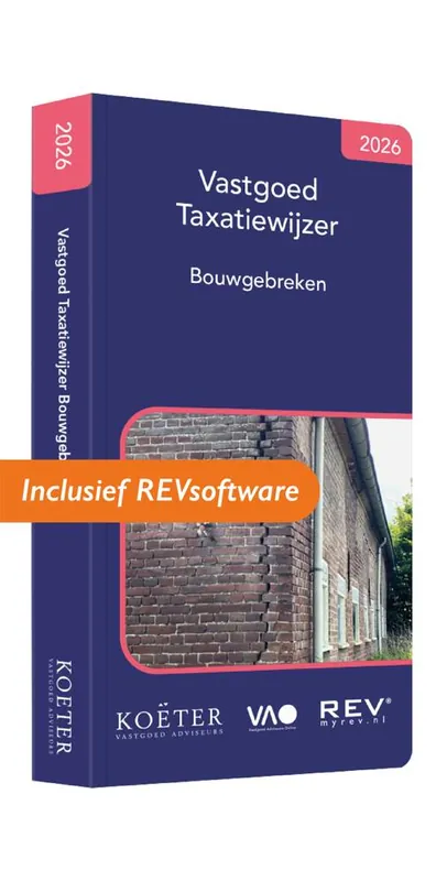 Vastgoed Taxatiewijzer Bouwgebreken 2026 / Druk 1 Actieprijs