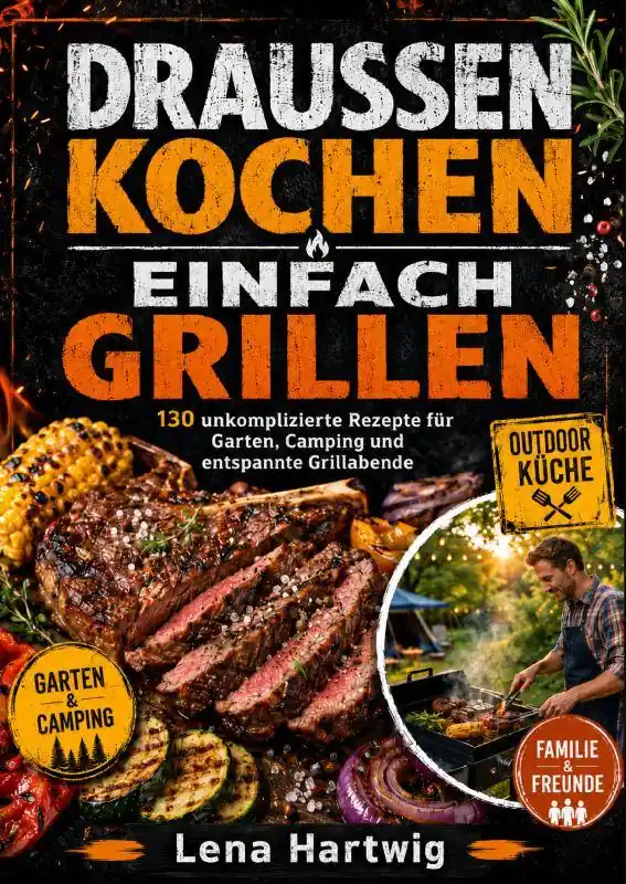 DRAUSSEN KOCHEN EINFACH GRILLEN / 1 Edition Betaalbaar