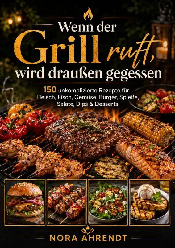 Premium Wenn der Grill ruft, wird draußen gegessen / 1 Edition
